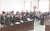 汶上公司组织全体干部职工观看学习《感动中国2010、2011颁奖晚会》